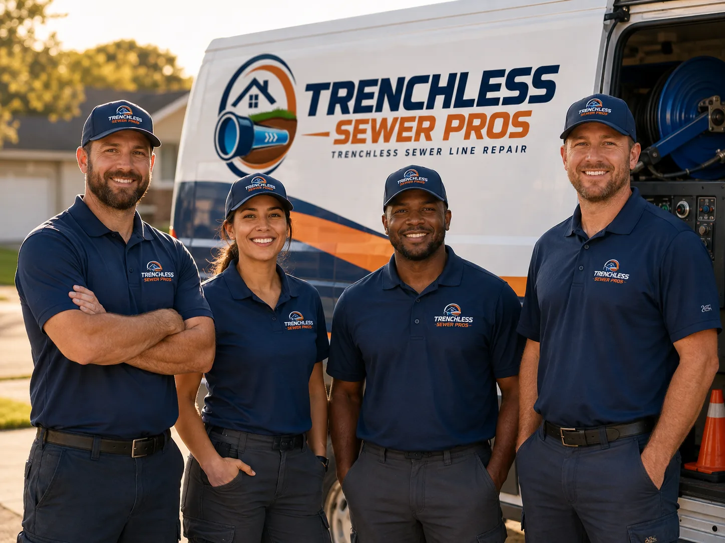 Trenchless Sewer Repair company in Goldsmith, IN